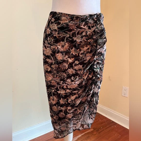 Veronica Beard Silk‎ Hazel Skirt